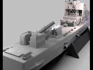 iranian missile warship 3d print 3D Print Model