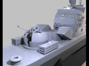iranian missile warship 3d print 3D Print Model