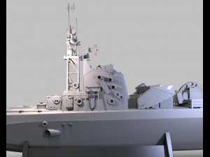 iranian missile warship 3d print 3D Print Model