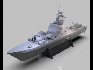 iranian missile warship 3d print 3D Print Model
