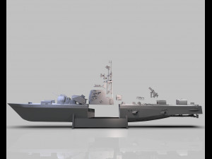 iranian missile warship 3d print 3D Print Model
