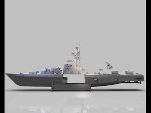 iranian missile warship 3d print 3D Print Model