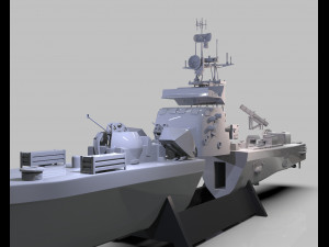 iranian missile warship 3d print 3D Print Model