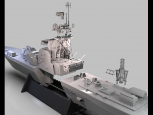 iranian missile warship 3d print 3D Print Model