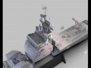 iranian missile warship 3d print 3D Print Model