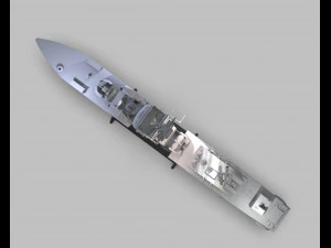 iranian missile warship 3d print 3D Print Model
