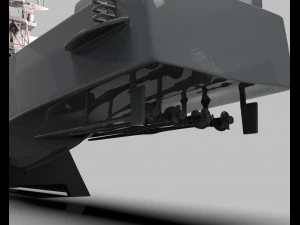 iranian missile warship 3d print 3D Print Model