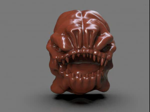 rancor gargoyle head 3D Print Model