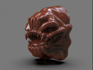 rancor gargoyle head 3D Print Model