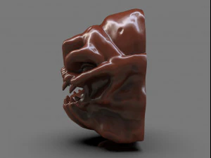 rancor gargoyle head 3D Print Model