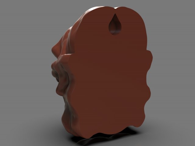 Rancor Gargoyle Head 3D Принт Модель In Памятные Вещи 3DExport