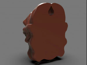 rancor gargoyle head 3D Print Model