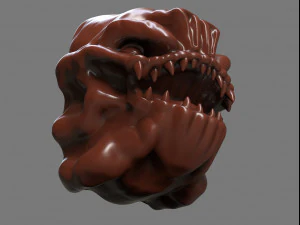 rancor gargoyle head 3D Print Model