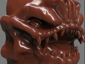 rancor gargoyle head 3D Print Model