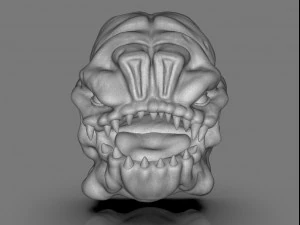 rancor gargoyle head 3D Print Model