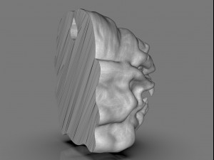rancor gargoyle head 3D Принт Модель