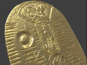 gold coin koban Modelo de Impressão 3D