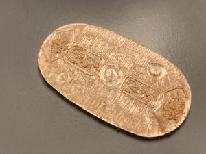 gold coin koban 3D Print Model