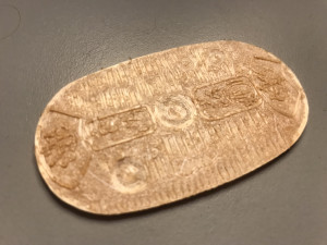 gold coin koban Modelo de Impressão 3D