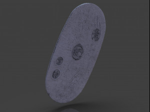 gold coin koban Modelo de Impressão 3D