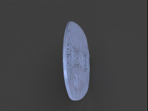 gold coin koban Modelo de Impressão 3D