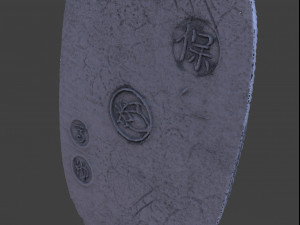 gold coin koban Modelo de Impressão 3D