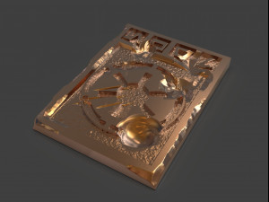 star wars imperial credits damaged and clean Modelo de Impressão 3D