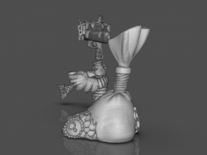 tmnt scratch the cat accesories 3D Baskı Modeli