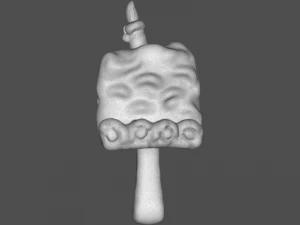 tmnt cake scratch 3D Print Model