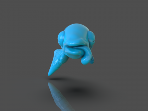 tmnt fish scratch 3D-Druckmodell