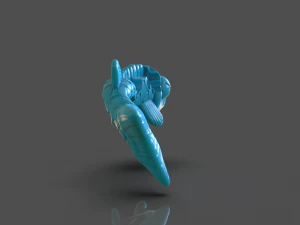 tmnt fish scratch 3D Print Model