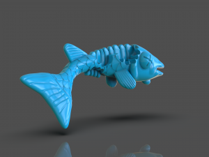tmnt fish scratch 3D-Druckmodell