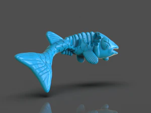 tmnt fish scratch 3D Print Model