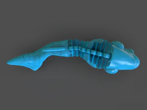 tmnt fish scratch 3D Print Model
