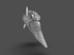 tmnt fish scratch 3D Print Model
