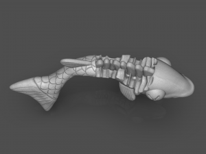 tmnt fish scratch 3D-Druckmodell