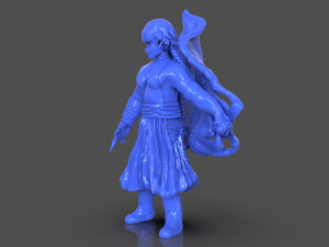 soifon anime mini figure 3D Принт Модель