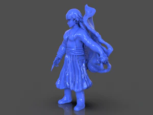 soifon anime mini figure 3D Print Model