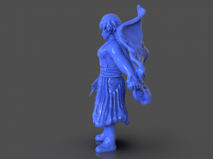 soifon anime mini figure 3D Принт Модель