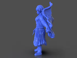 soifon anime mini figure 3D Print Model