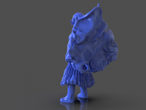 soifon anime mini figure 3D Принт Модель