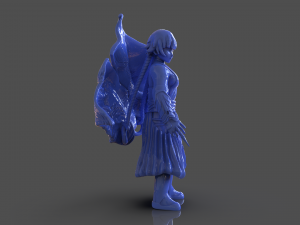 soifon anime mini figure 3D Принт Модель
