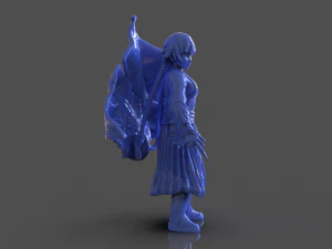 soifon anime mini figure 3D Print Model