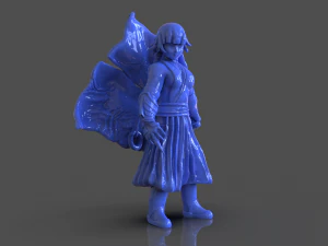 soifon anime mini figure 3D Print Model