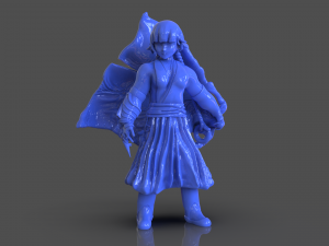 soifon anime mini figure 3D Принт Модель