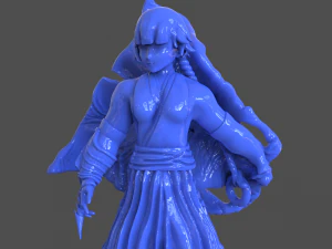 soifon anime mini figure 3D Print Model