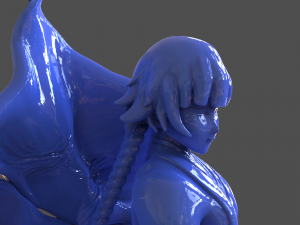 soifon anime mini figure 3D Принт Модель