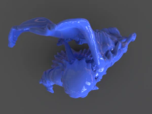 soifon anime mini figure 3D Print Model