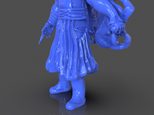 soifon anime mini figure 3D Принт Модель
