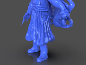 soifon anime mini figure 3D Print Model